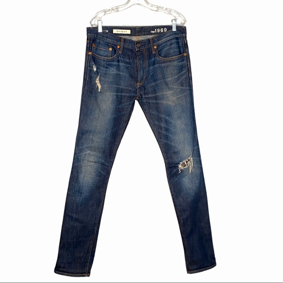 GAP 1969 SKINNY | Men’s W32 L34 in Very Good Condition - Picture 1 of 4